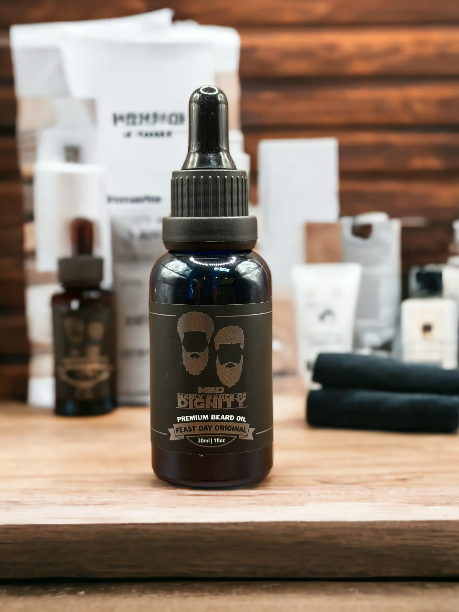 MANLY BADGE OF DIGNITY BEARD OIL (30 ML) - Image 14