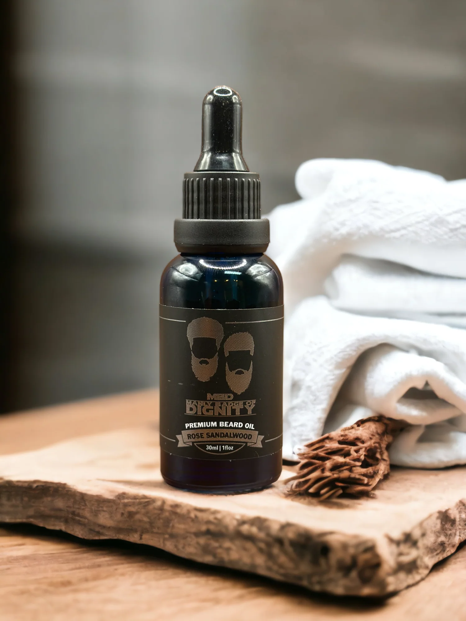 MANLY BADGE OF DIGNITY BEARD OIL (30 ML) - Image 7