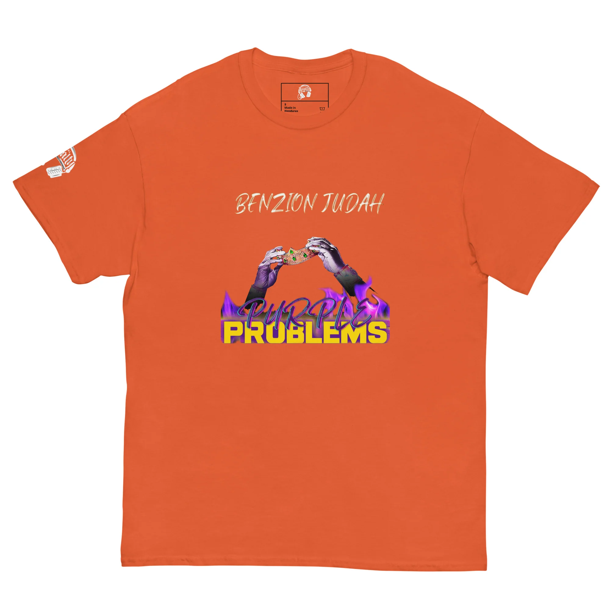 BENZION JUDAH - PURPLE PROBLEMS - T-SHIRT (MULTI-COLOR) - Image 10