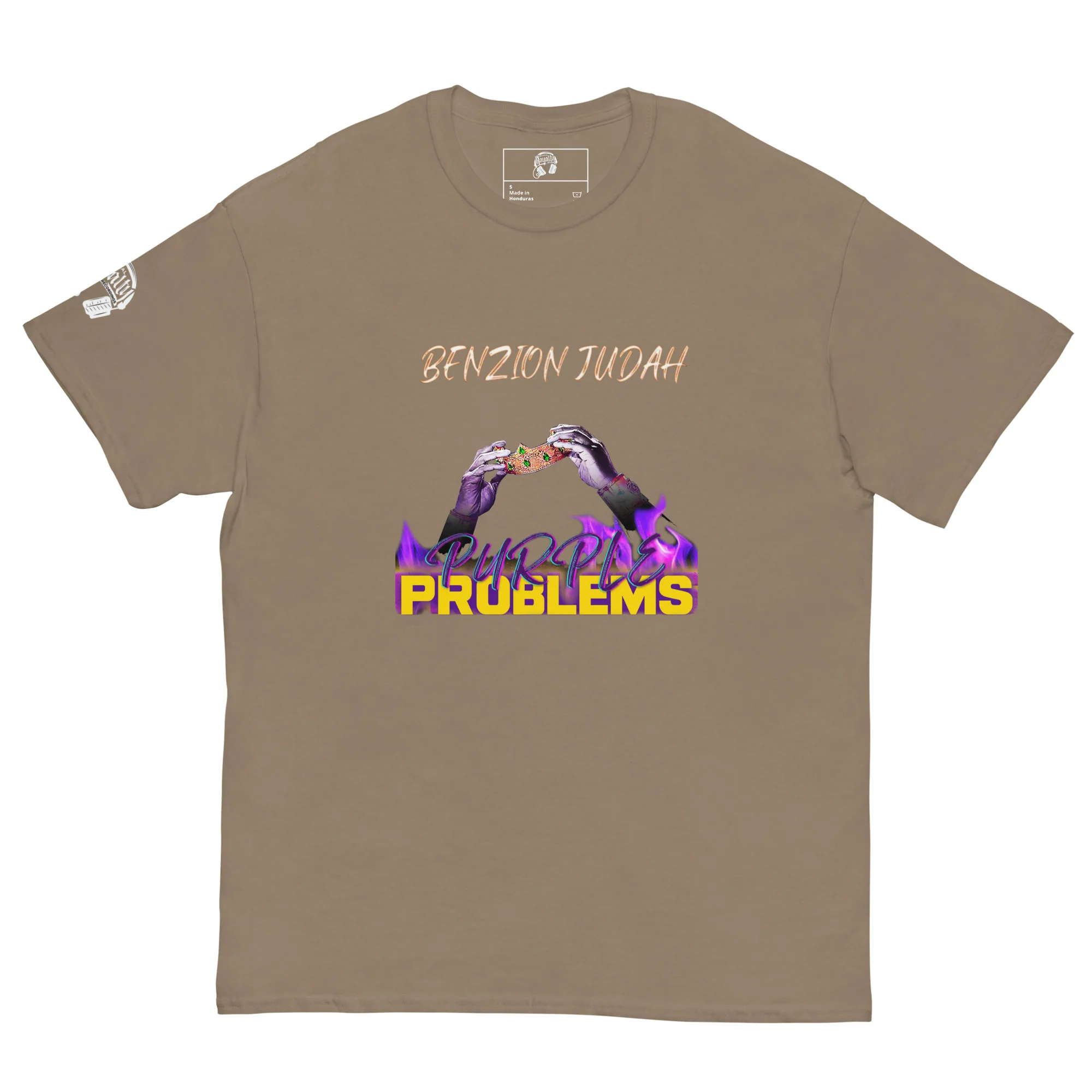 BENZION JUDAH - PURPLE PROBLEMS - T-SHIRT (MULTI-COLOR) - Image 11