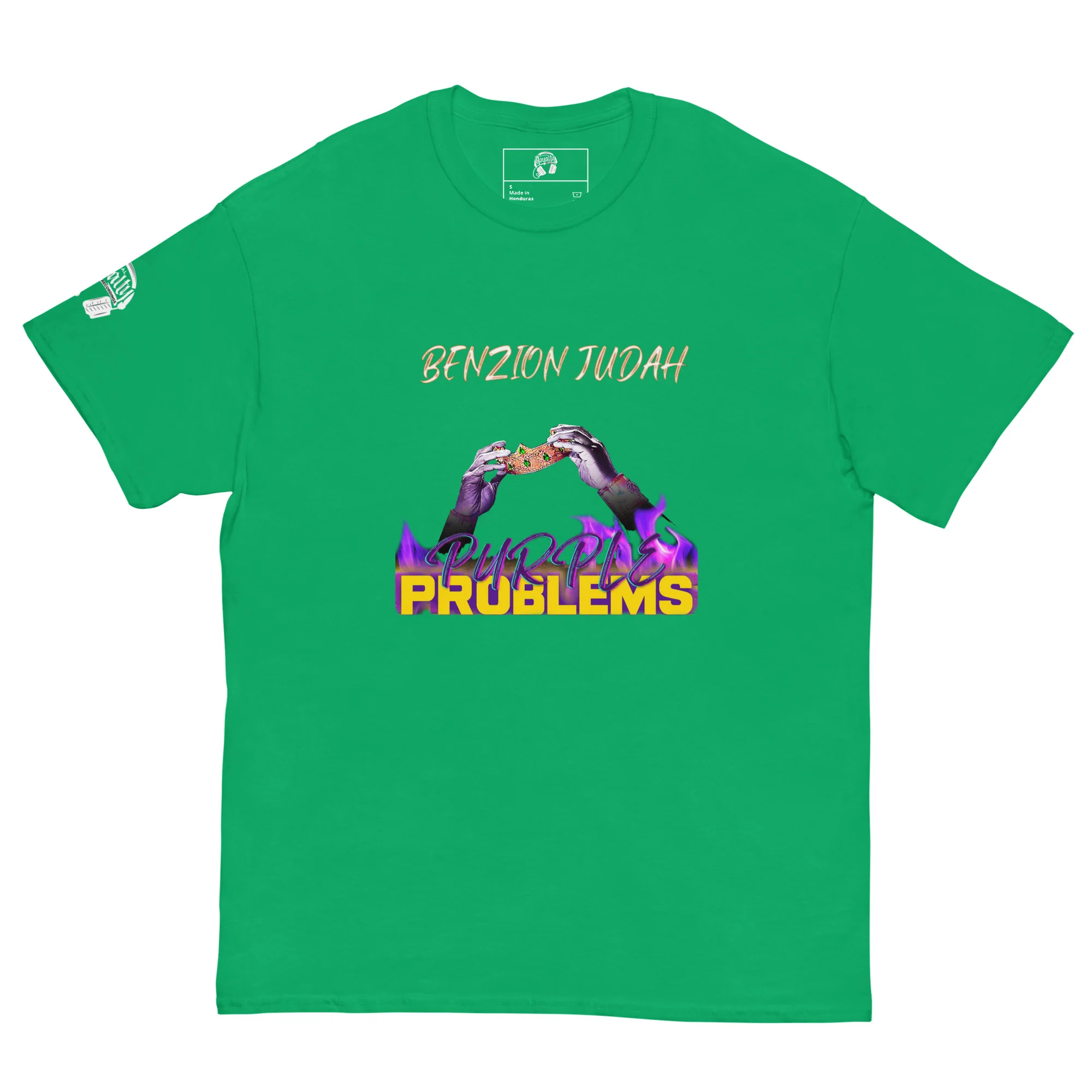 BENZION JUDAH - PURPLE PROBLEMS - T-SHIRT (MULTI-COLOR) - Image 12