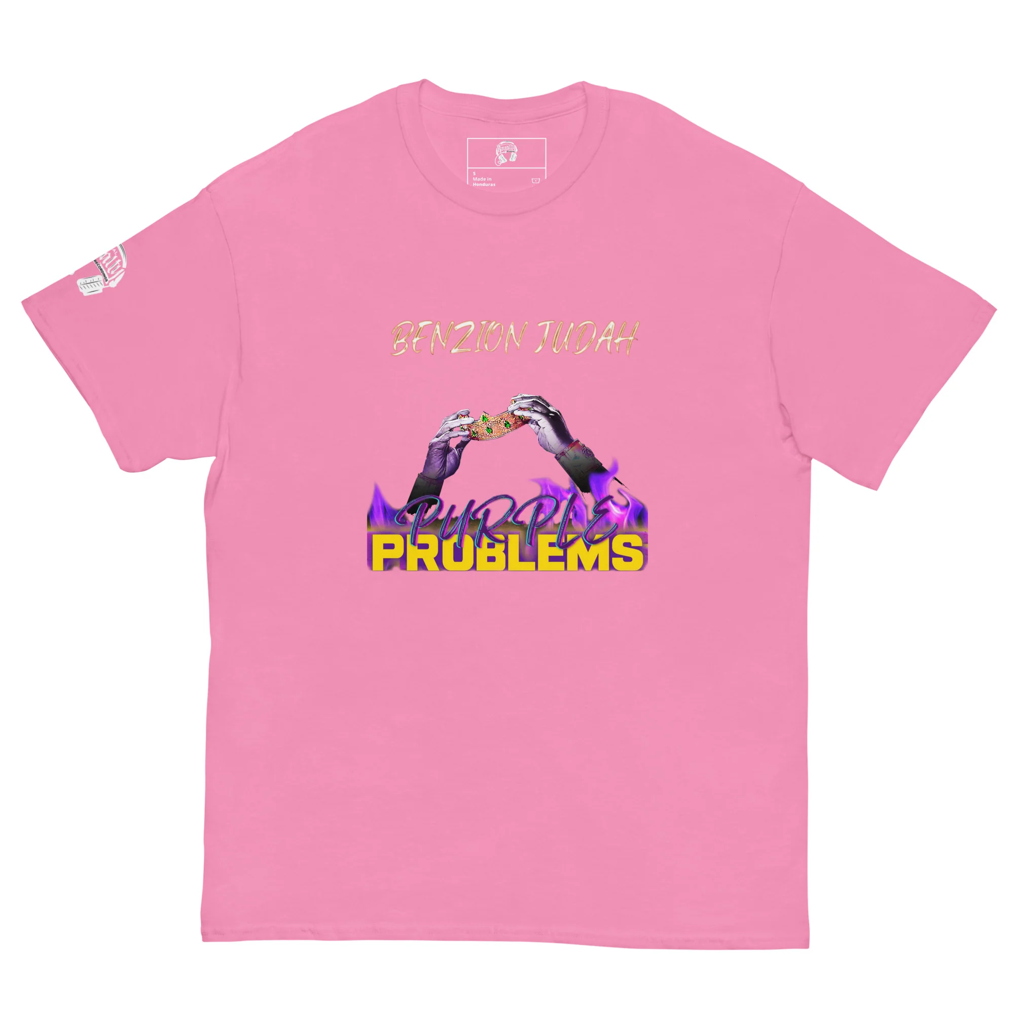 BENZION JUDAH - PURPLE PROBLEMS - T-SHIRT (MULTI-COLOR) - Image 13