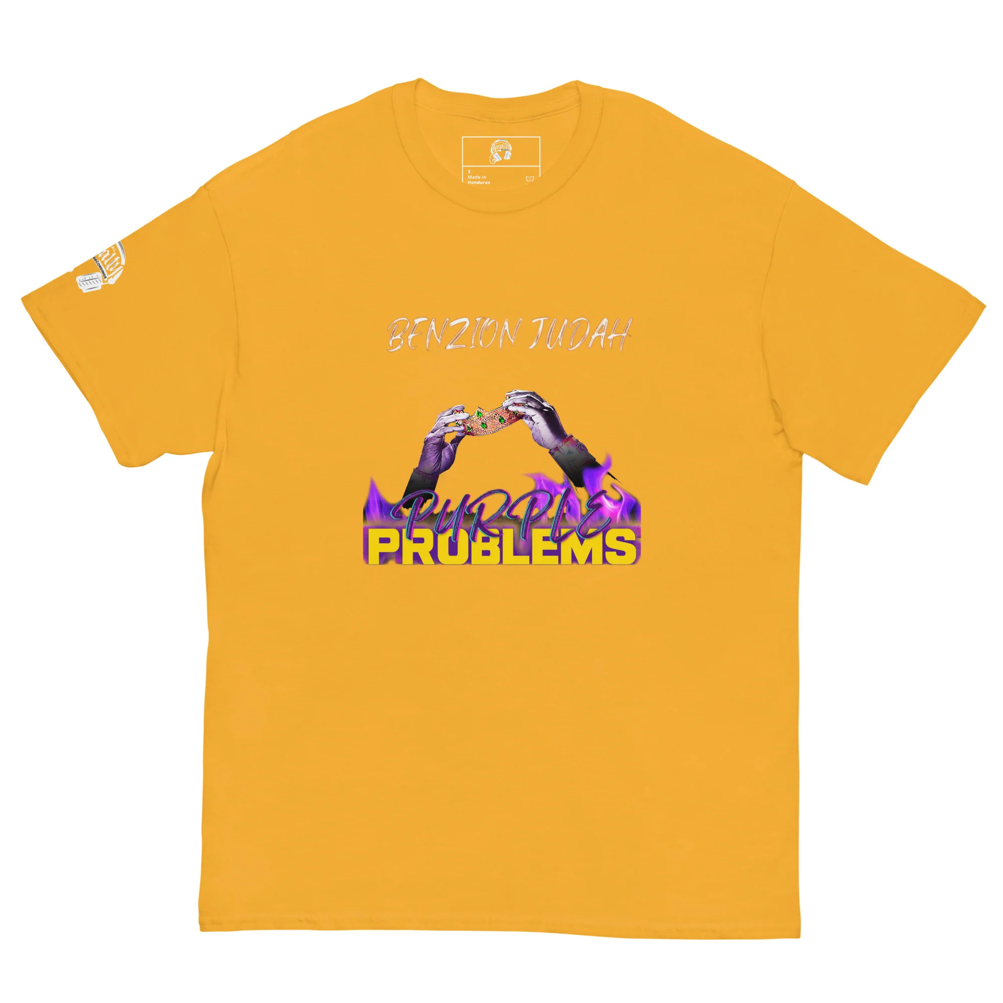 BENZION JUDAH - PURPLE PROBLEMS - T-SHIRT (MULTI-COLOR) - Image 15