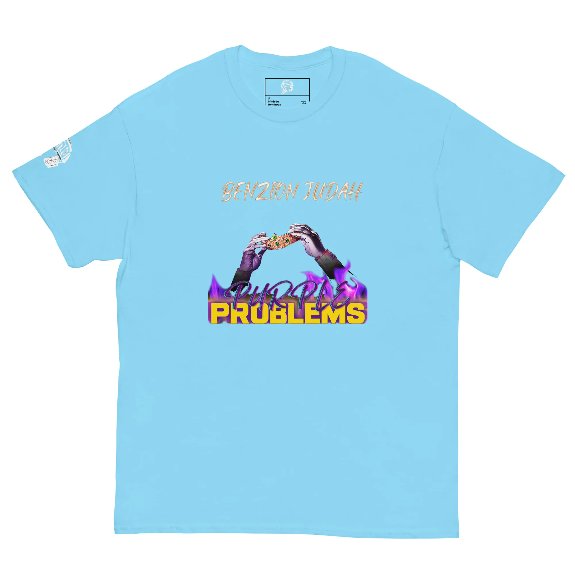 BENZION JUDAH - PURPLE PROBLEMS - T-SHIRT (MULTI-COLOR) - Image 16