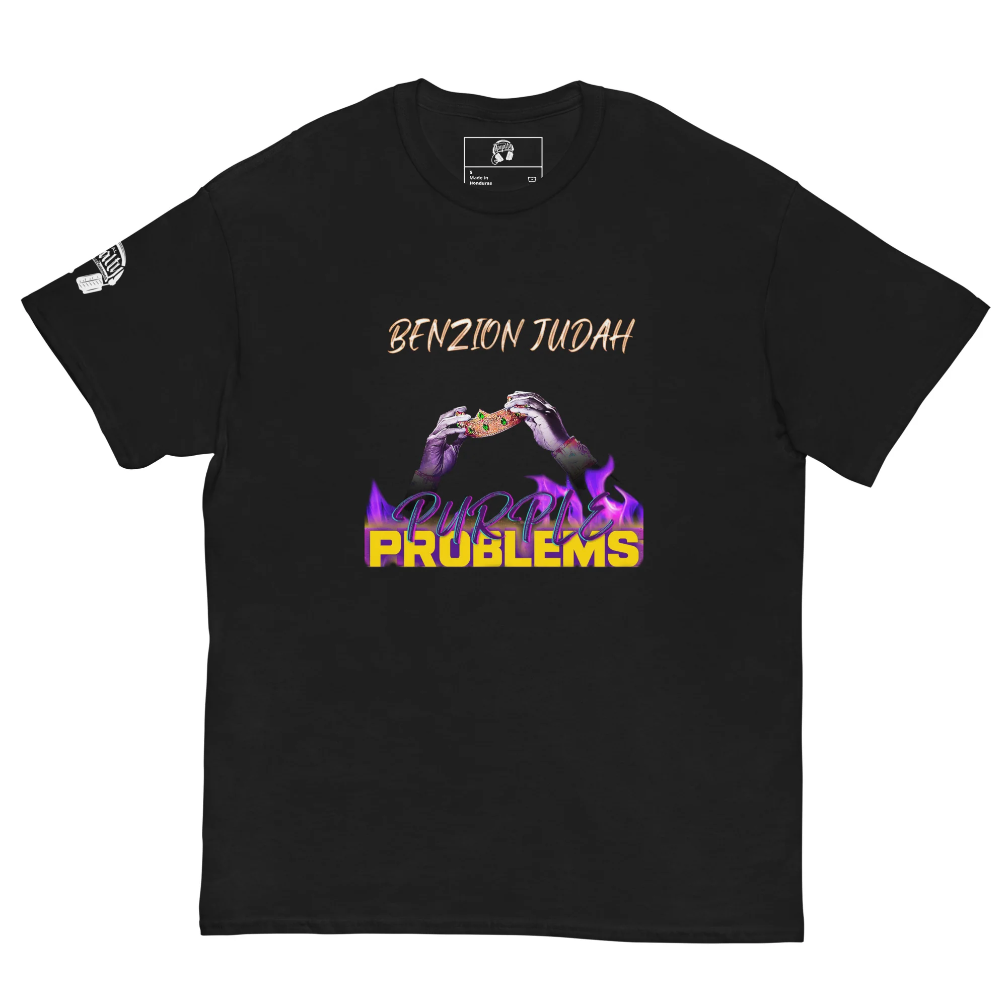 BENZION JUDAH - PURPLE PROBLEMS - T-SHIRT (MULTI-COLOR) - Image 2