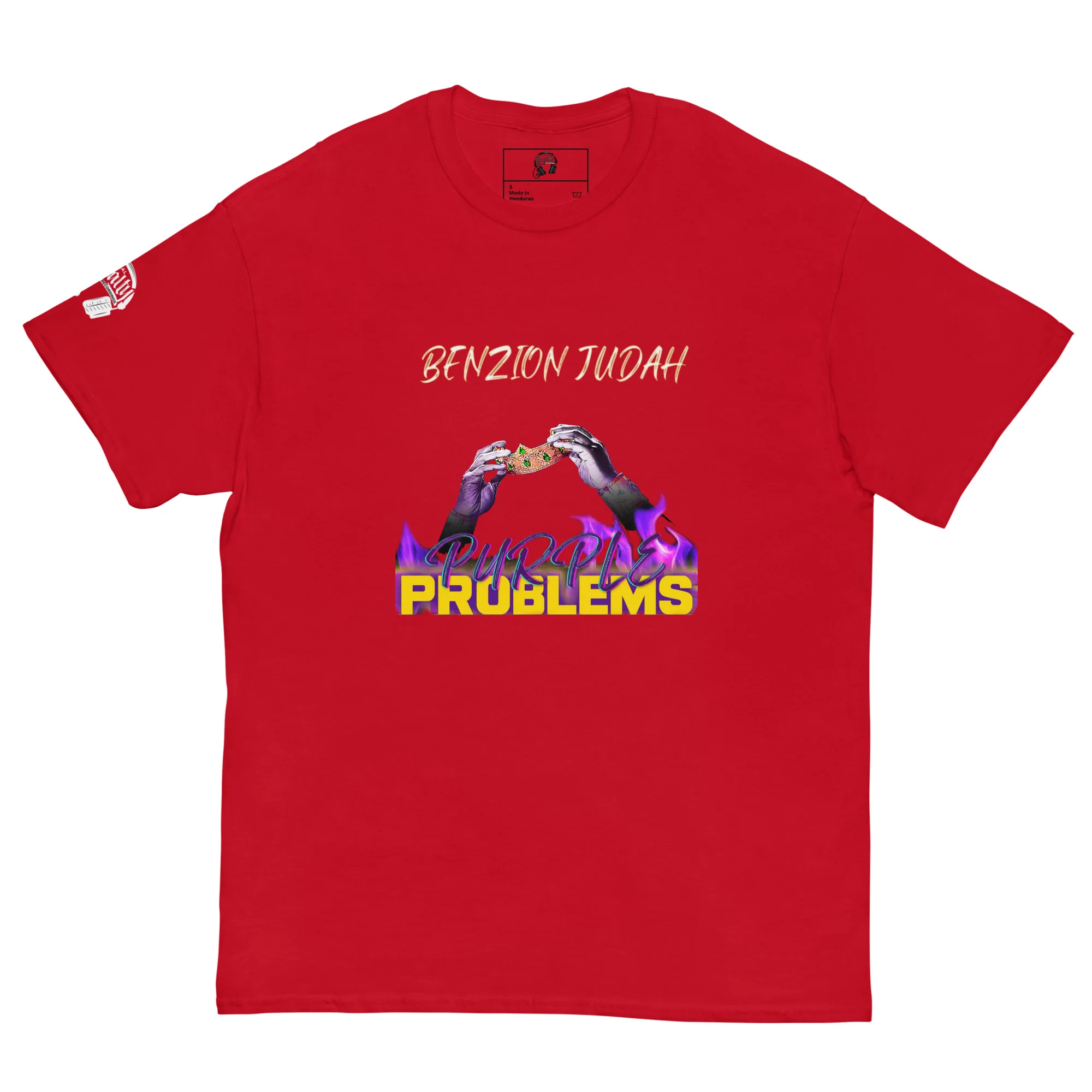 BENZION JUDAH - PURPLE PROBLEMS - T-SHIRT (MULTI-COLOR) - Image 5