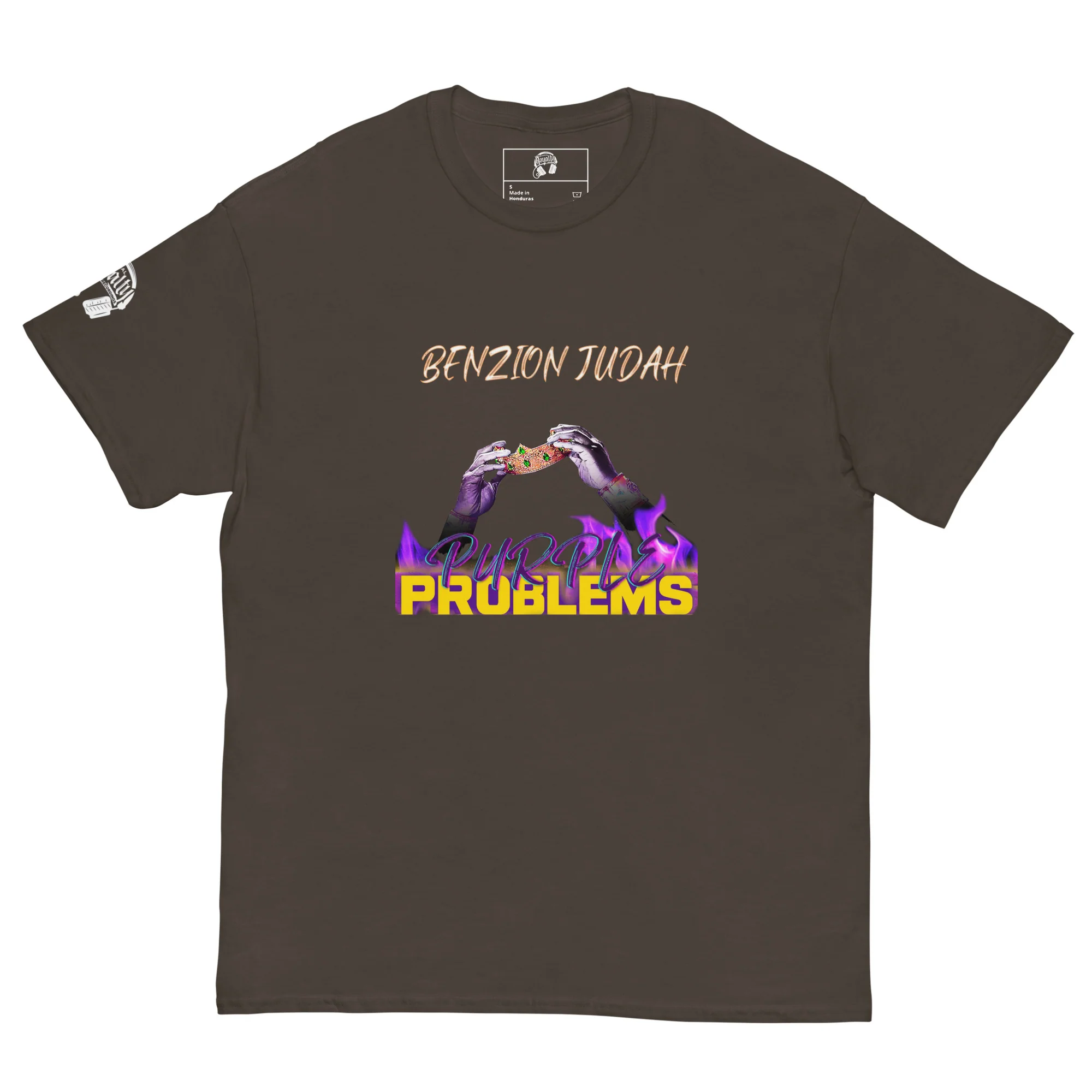 BENZION JUDAH - PURPLE PROBLEMS - T-SHIRT (MULTI-COLOR) - Image 6