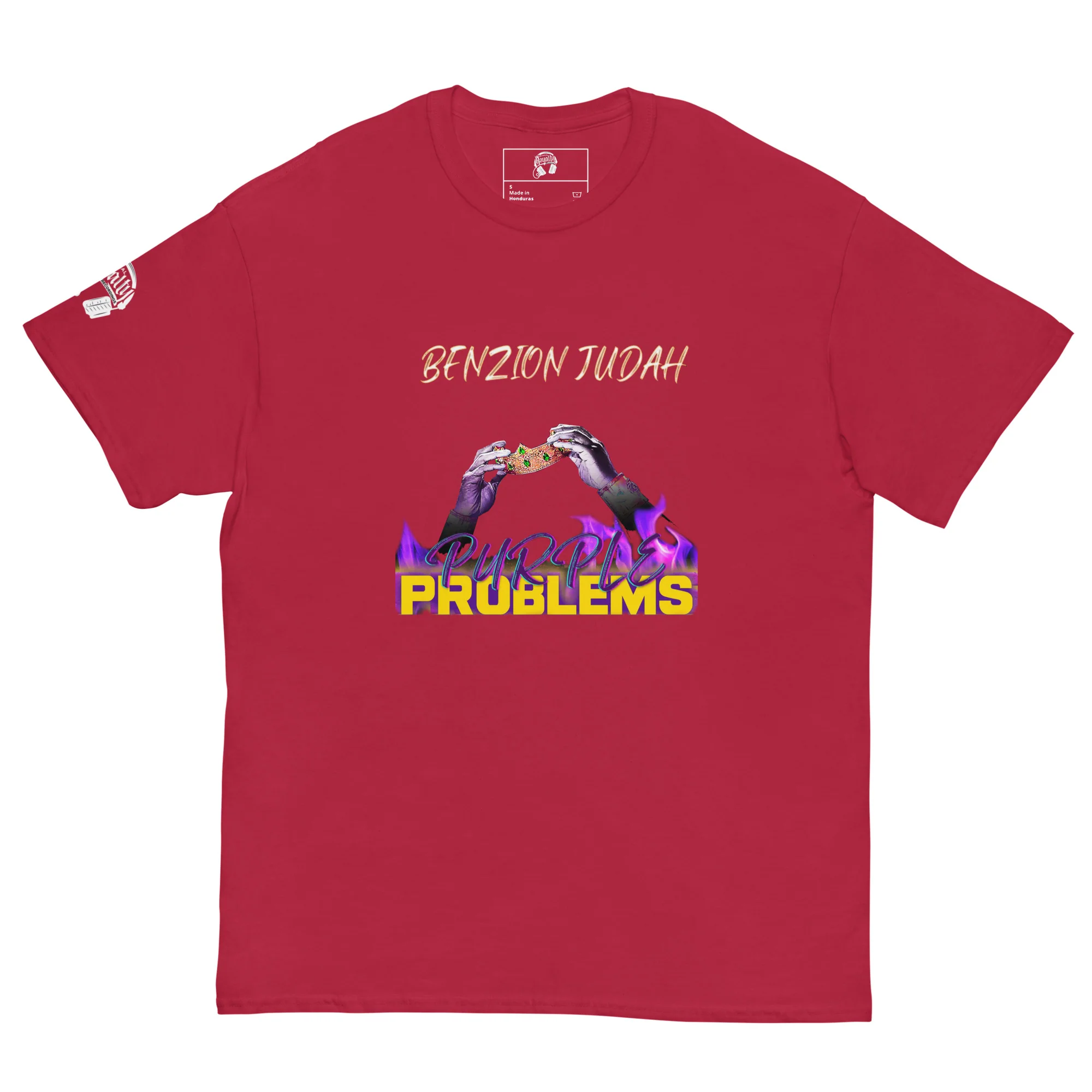 BENZION JUDAH - PURPLE PROBLEMS - T-SHIRT (MULTI-COLOR) - Image 7