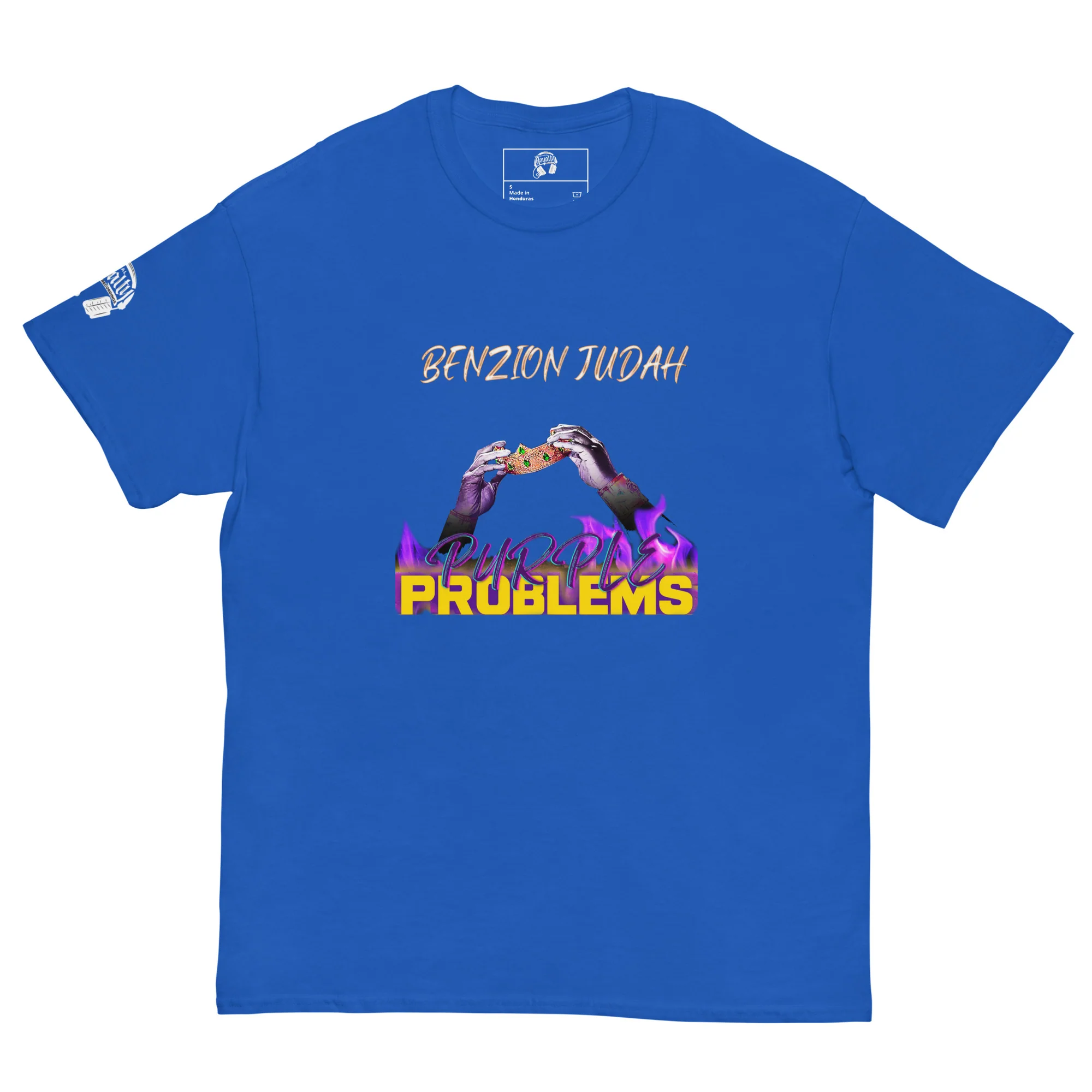 BENZION JUDAH - PURPLE PROBLEMS - T-SHIRT (MULTI-COLOR) - Image 8