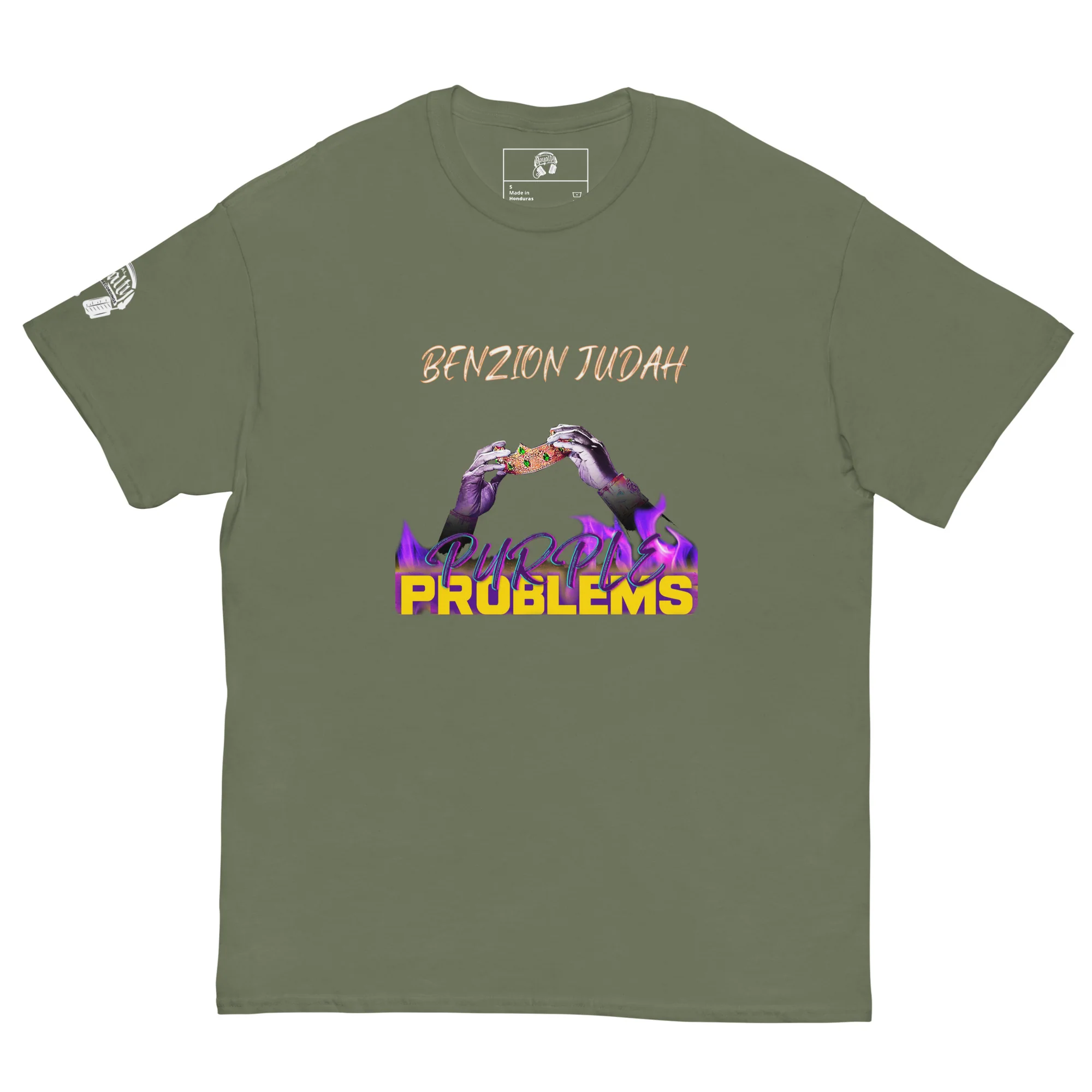 BENZION JUDAH - PURPLE PROBLEMS - T-SHIRT (MULTI-COLOR) - Image 9