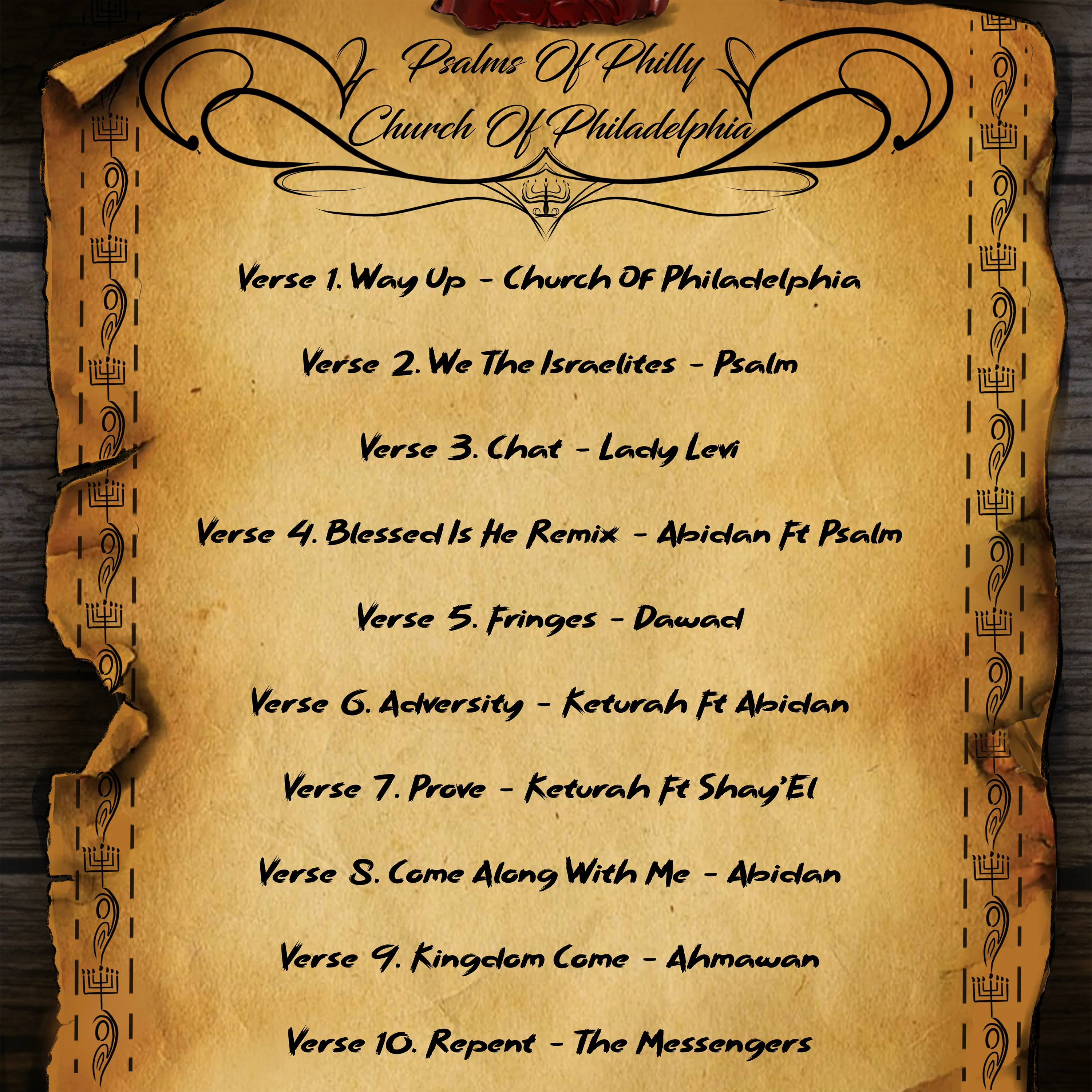 CHURCH OF PHILADELPHIA -  PSALMS OF PHILLY (MP3) - Image 2