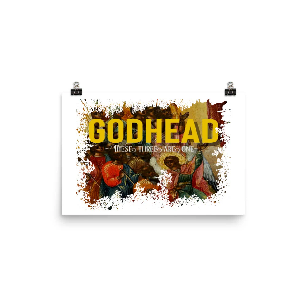 GODHEAD - THESE THREE ARE ONE ALBUM - PHOTO PAPER POSTER - Image 3