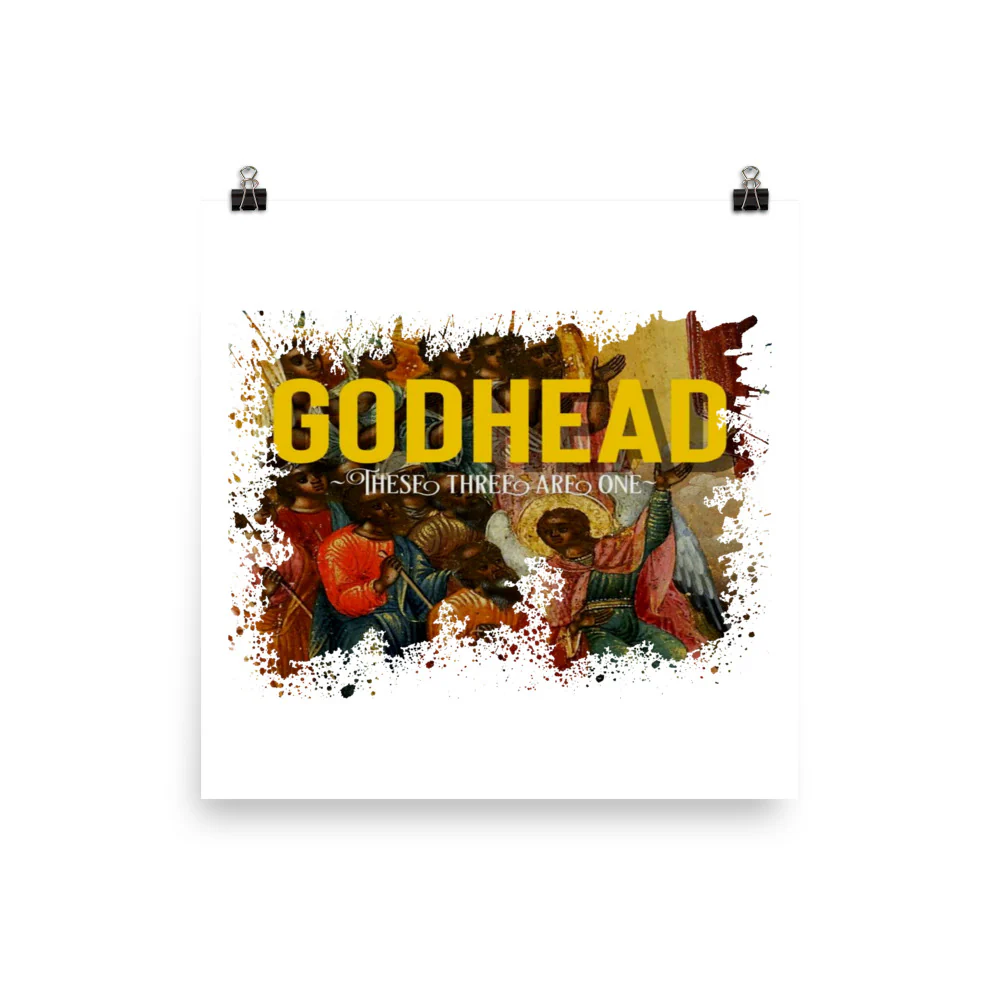 GODHEAD - THESE THREE ARE ONE ALBUM - PHOTO PAPER POSTER - Image 4