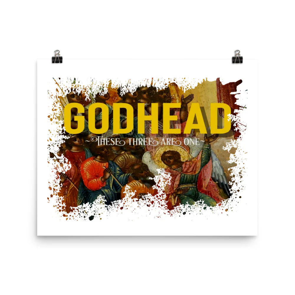 GODHEAD - THESE THREE ARE ONE ALBUM - PHOTO PAPER POSTER - Image 6