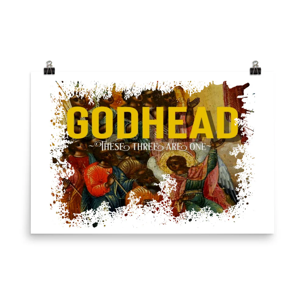 GODHEAD - THESE THREE ARE ONE ALBUM - PHOTO PAPER POSTER - Image 9