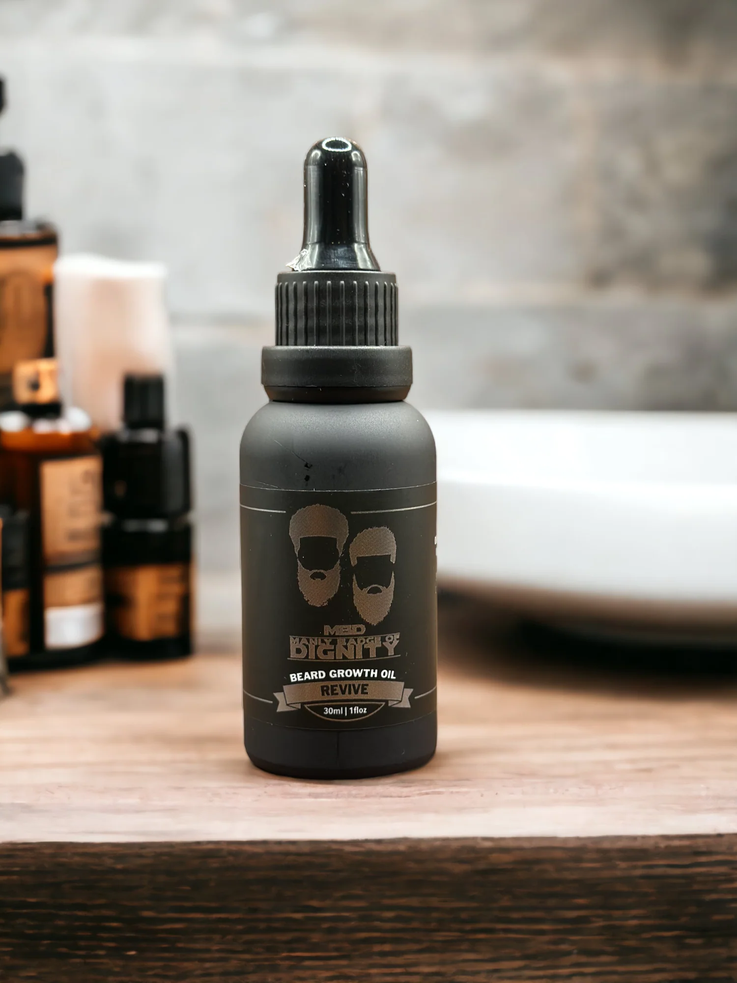 MANLY BADGE OF DIGNITY GROWTH OIL (30ML) - Image 16