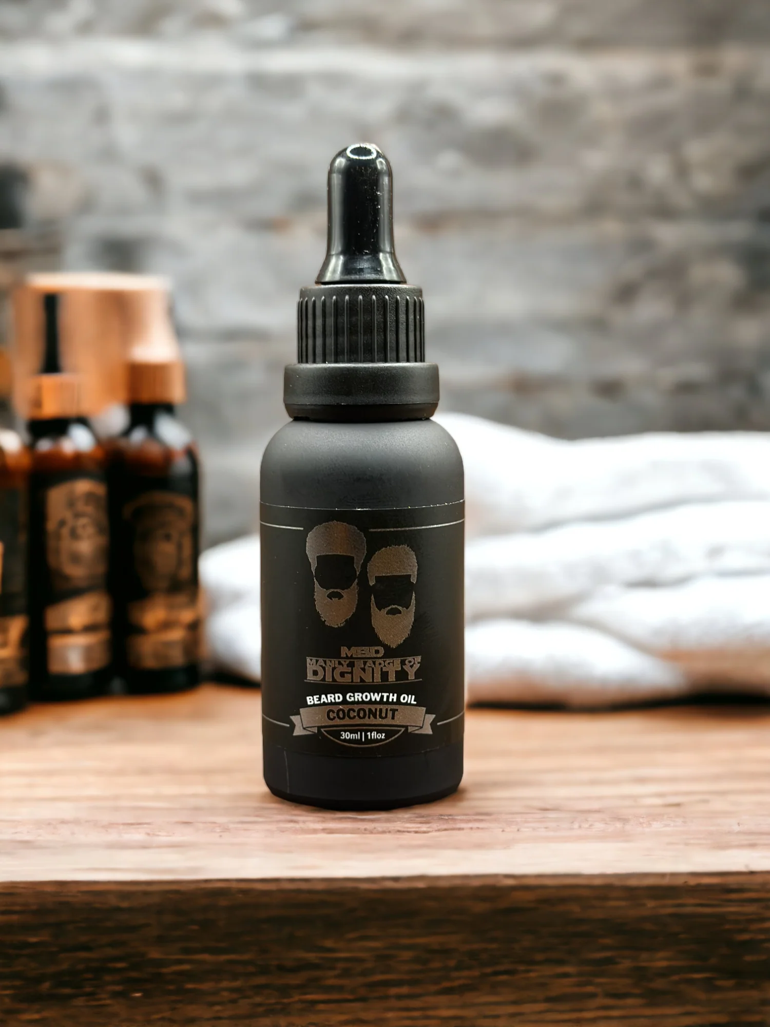 MANLY BADGE OF DIGNITY GROWTH OIL (30ML) - Image 7