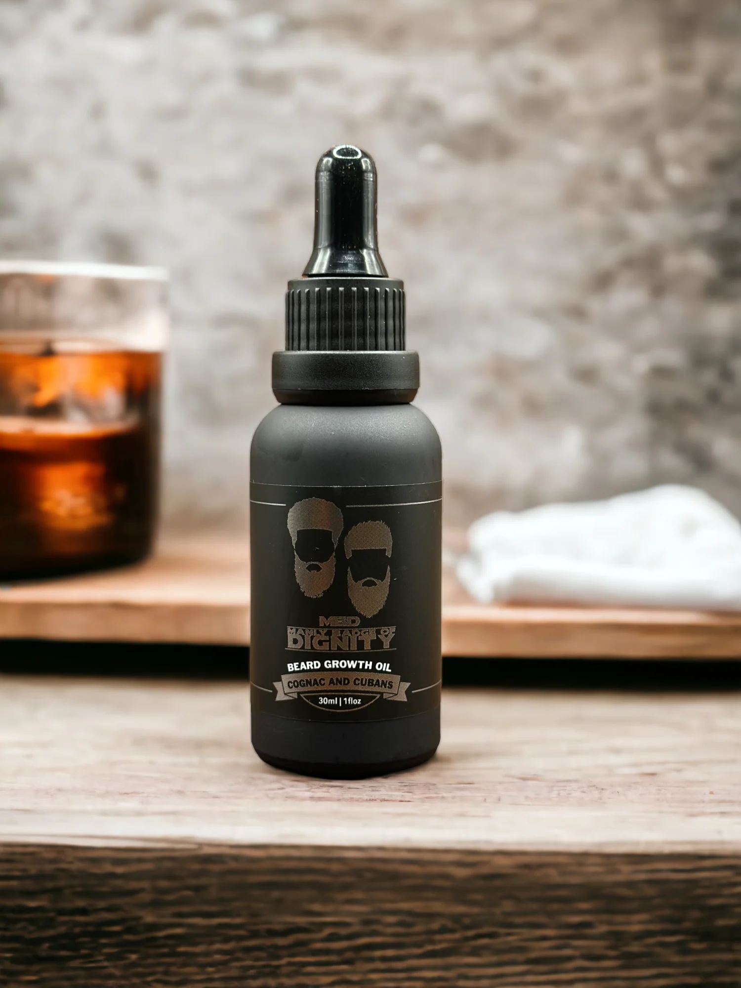 MANLY BADGE OF DIGNITY GROWTH OIL (30ML) - Image 8