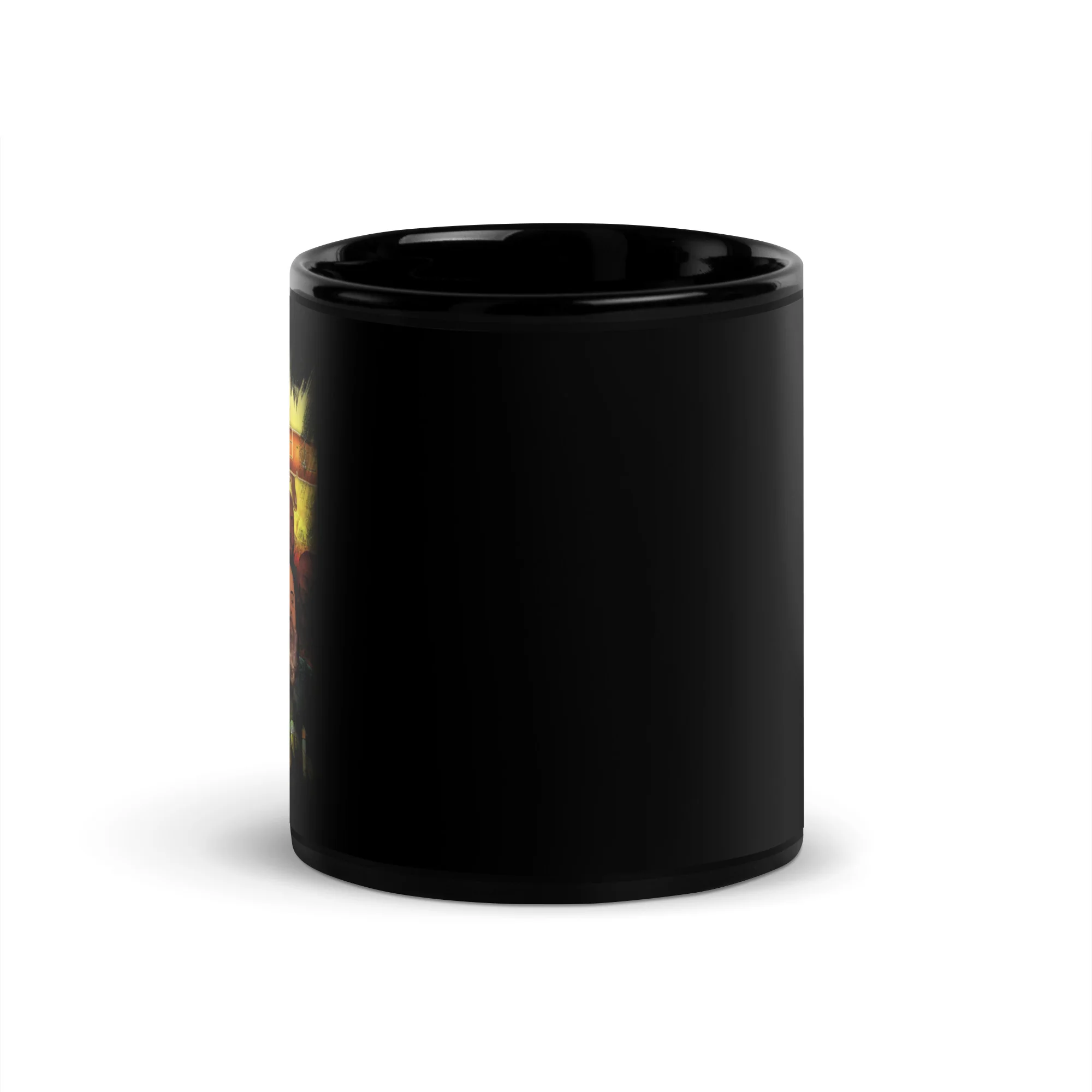 JAHLEEL MUSIC - THE MESSENGERS ALBUM - BLACK GLOSSY MUG - Image 3
