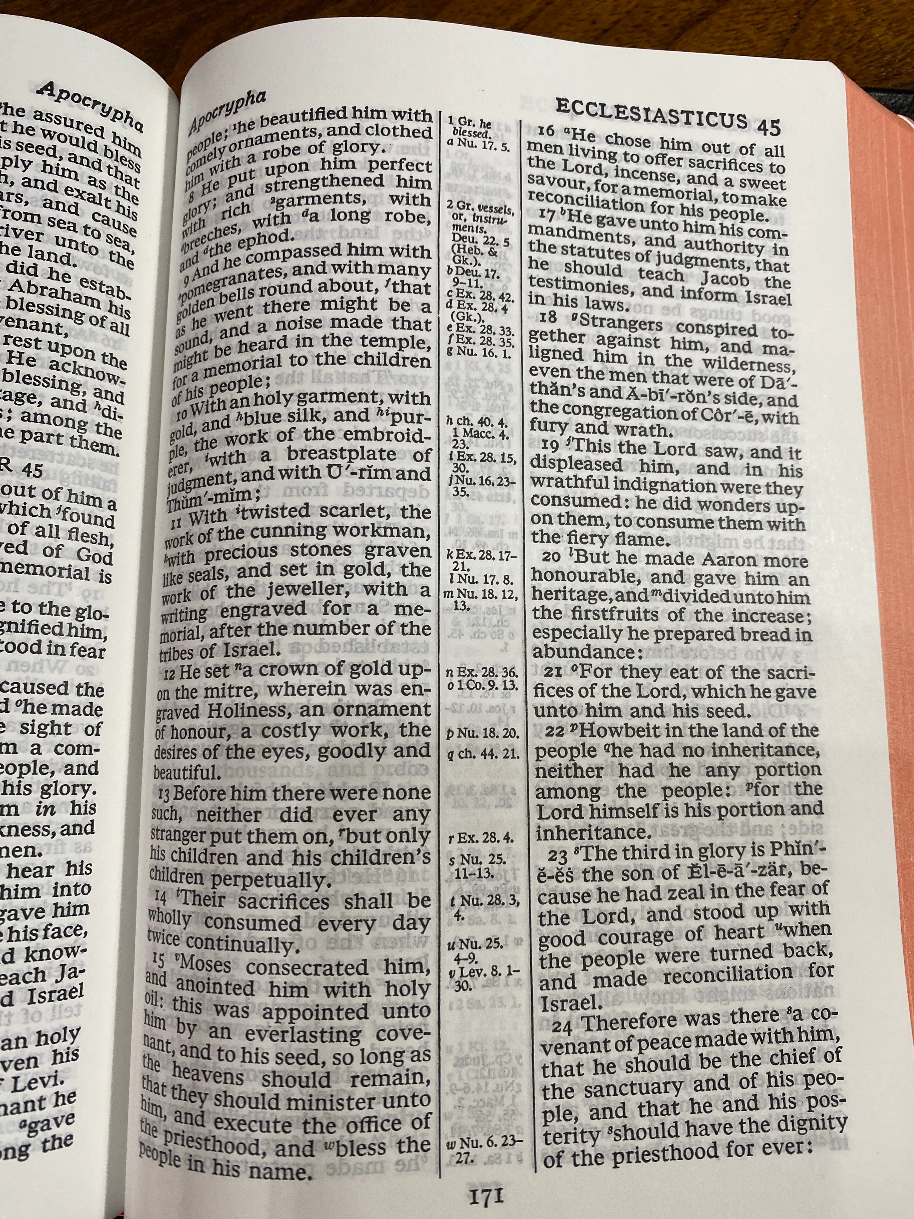 KJV CAMEO REFERENCE BIBLE W/ APOCRYPHA PREMIUM BIBLE - Image 4