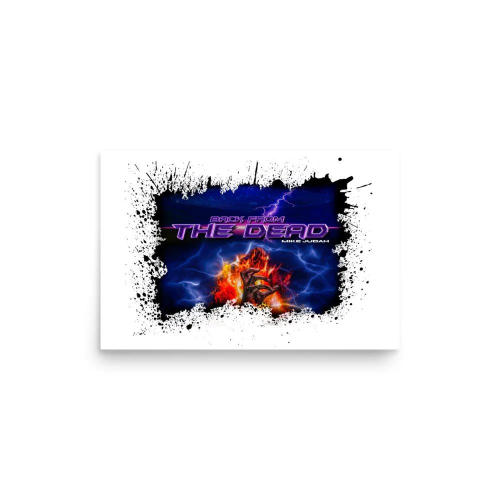 MIKE JUDAH - BACK FROM THE DEAD ALBUM - PHOTO PAPER PHOTO - Image 3