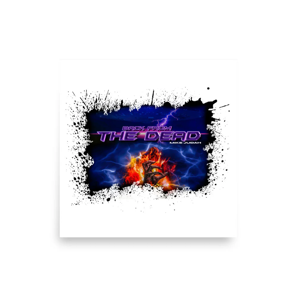 MIKE JUDAH - BACK FROM THE DEAD ALBUM - PHOTO PAPER PHOTO - Image 4