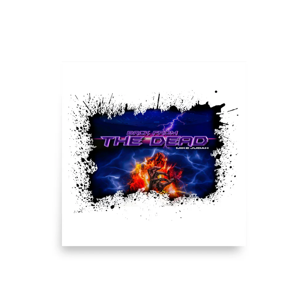 MIKE JUDAH - BACK FROM THE DEAD ALBUM - PHOTO PAPER PHOTO - Image 5