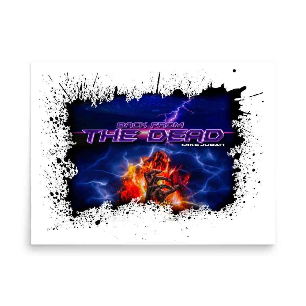 MIKE JUDAH - BACK FROM THE DEAD ALBUM - PHOTO PAPER PHOTO - Image 8