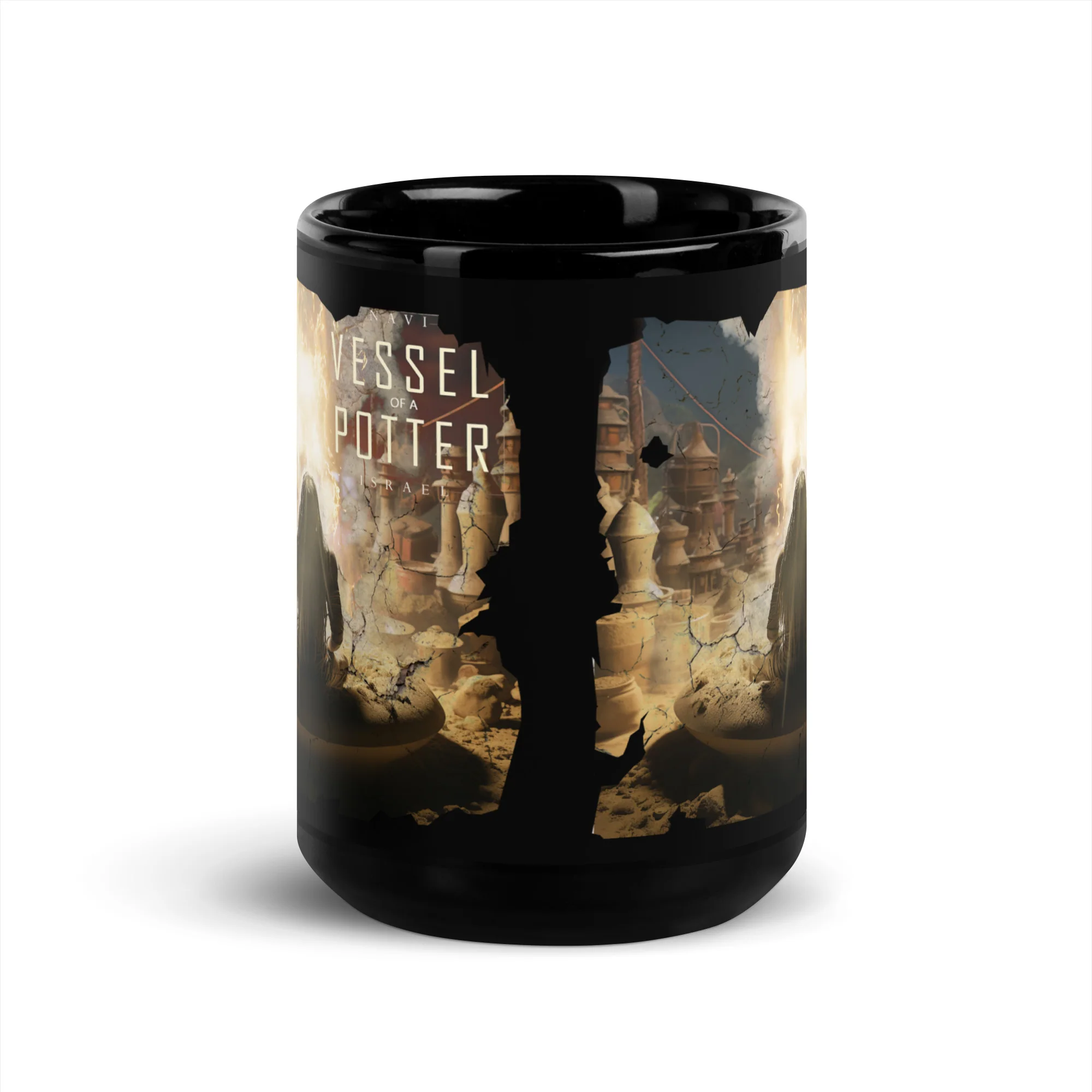 NAVI - VESSEL OF A POTTER ALBUM - BLACK GLOSSY MUG - Image 6