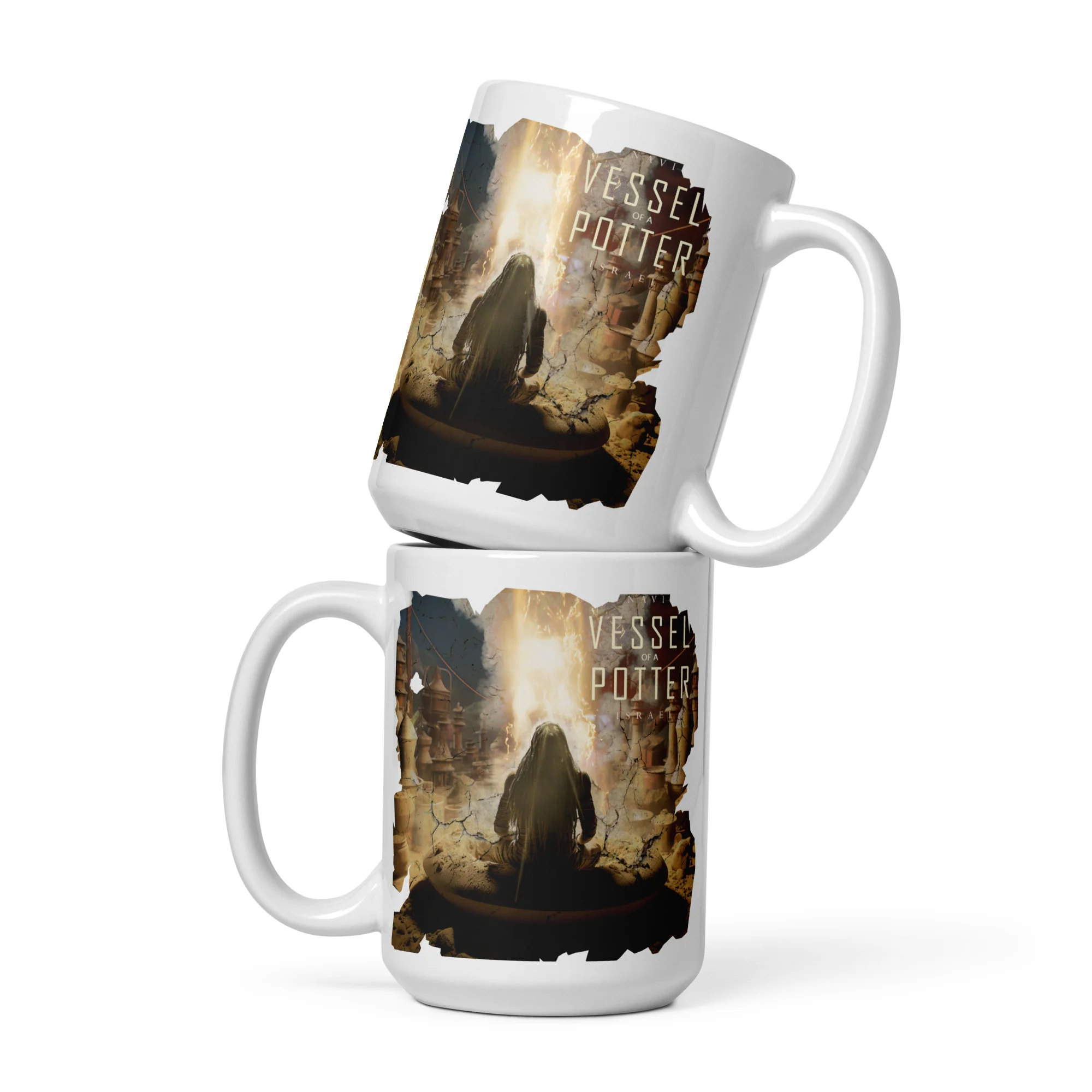 NAVI - VESSEL OF A POTTER ALBUM - WHITE GLOSSY MUG