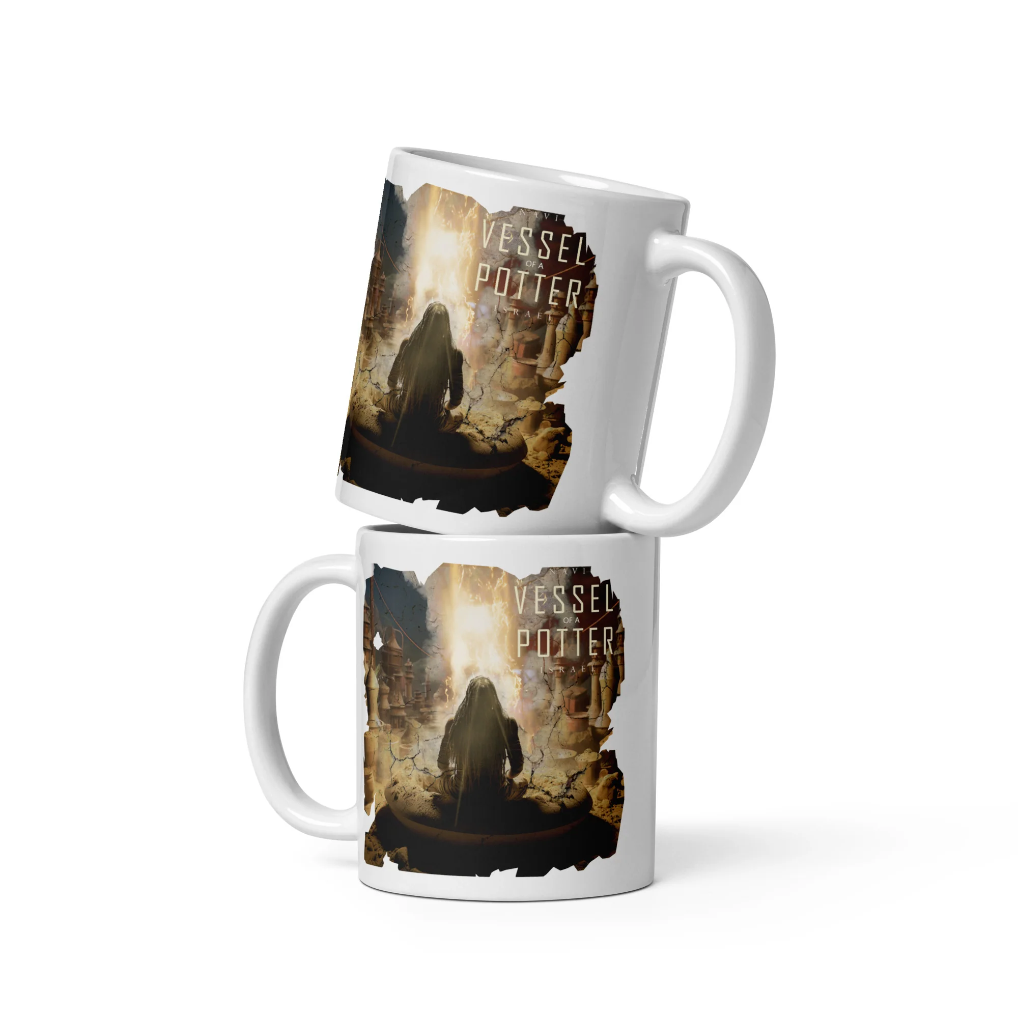 NAVI - VESSEL OF A POTTER ALBUM - WHITE GLOSSY MUG - Image 2