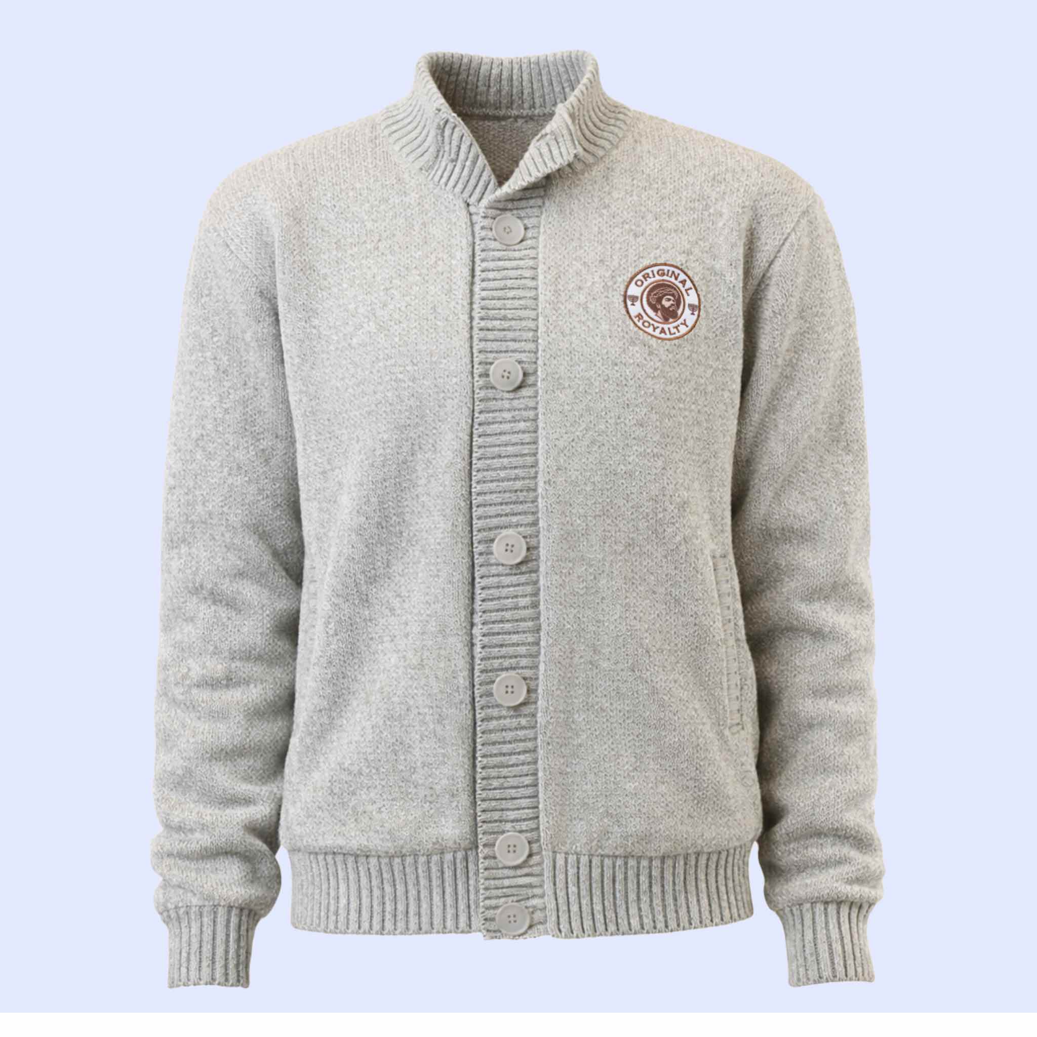 OR FLEECE LINED BUTTONED CARDIGAN - Image 3
