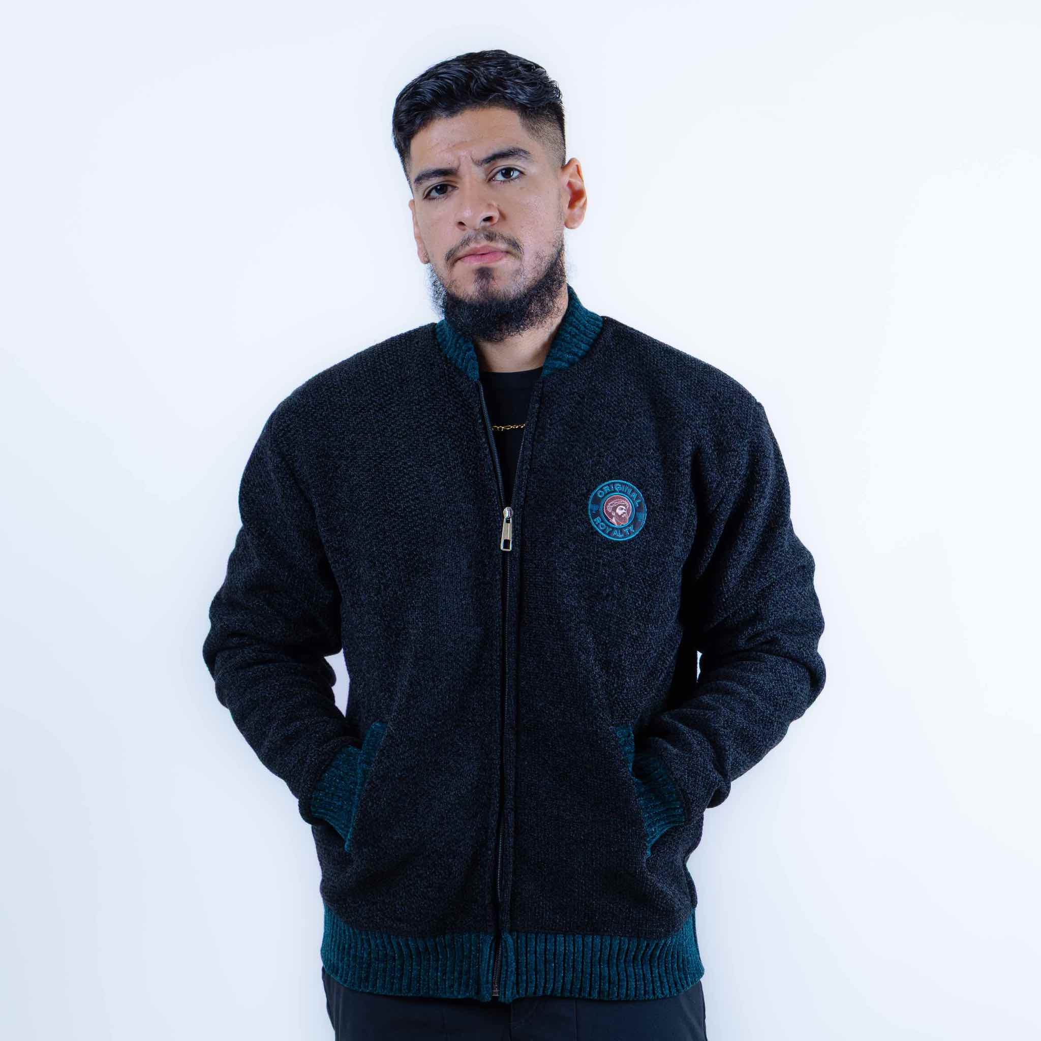 OR FLEECE LINED ZIP CARDIGAN - Image 4