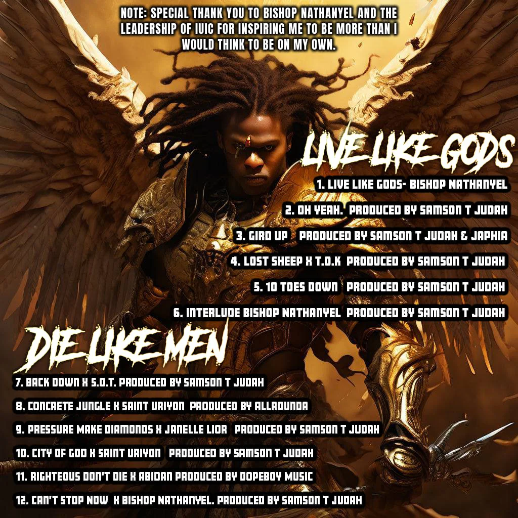 SAMSON - LIVE LIKE GOD, DIE LIKE MEN (MP3) - Image 2