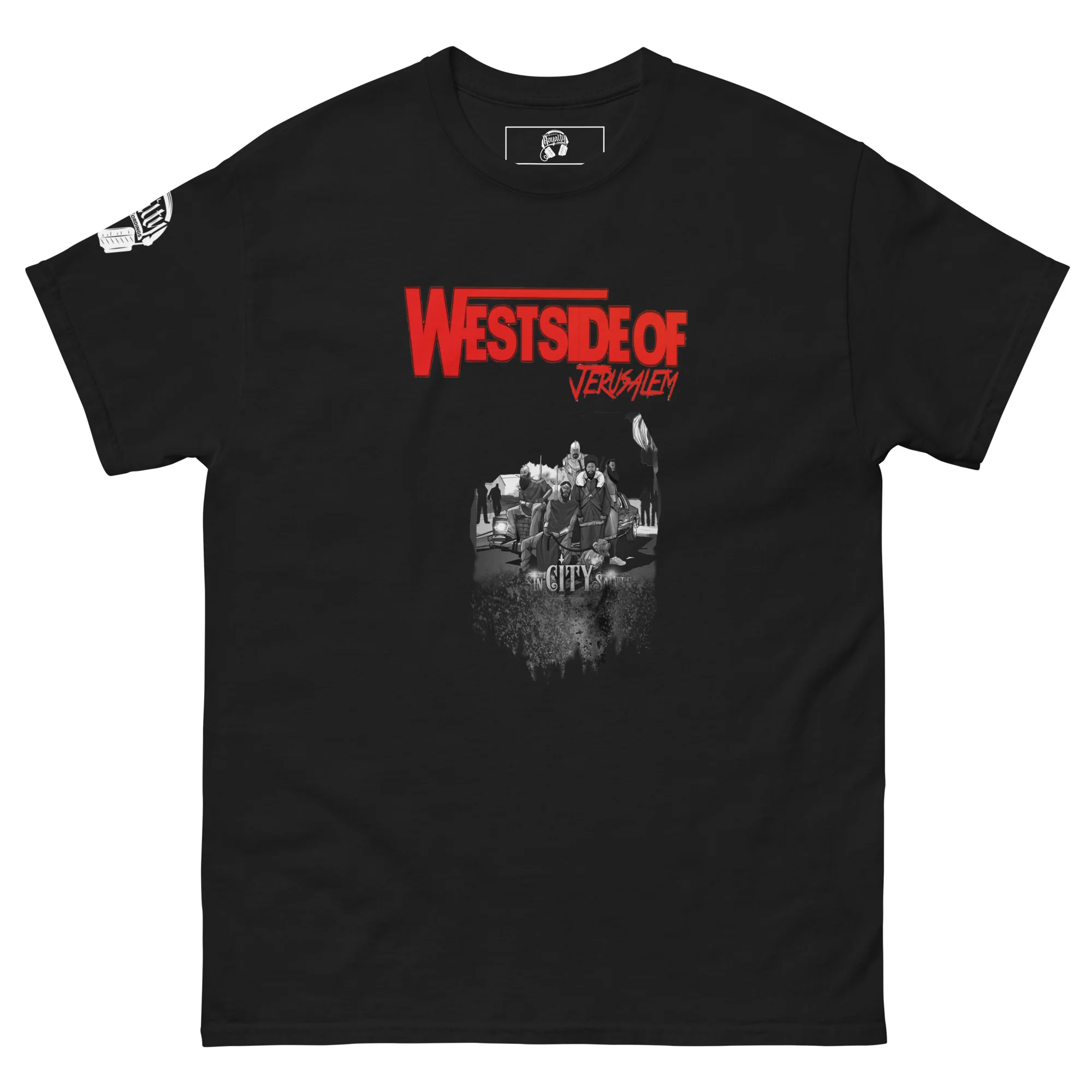 SIN CITY SAINTS - WEST OF JERUSALEM ALBUM - T-SHIRT (MULTI-COLOR) - Image 3