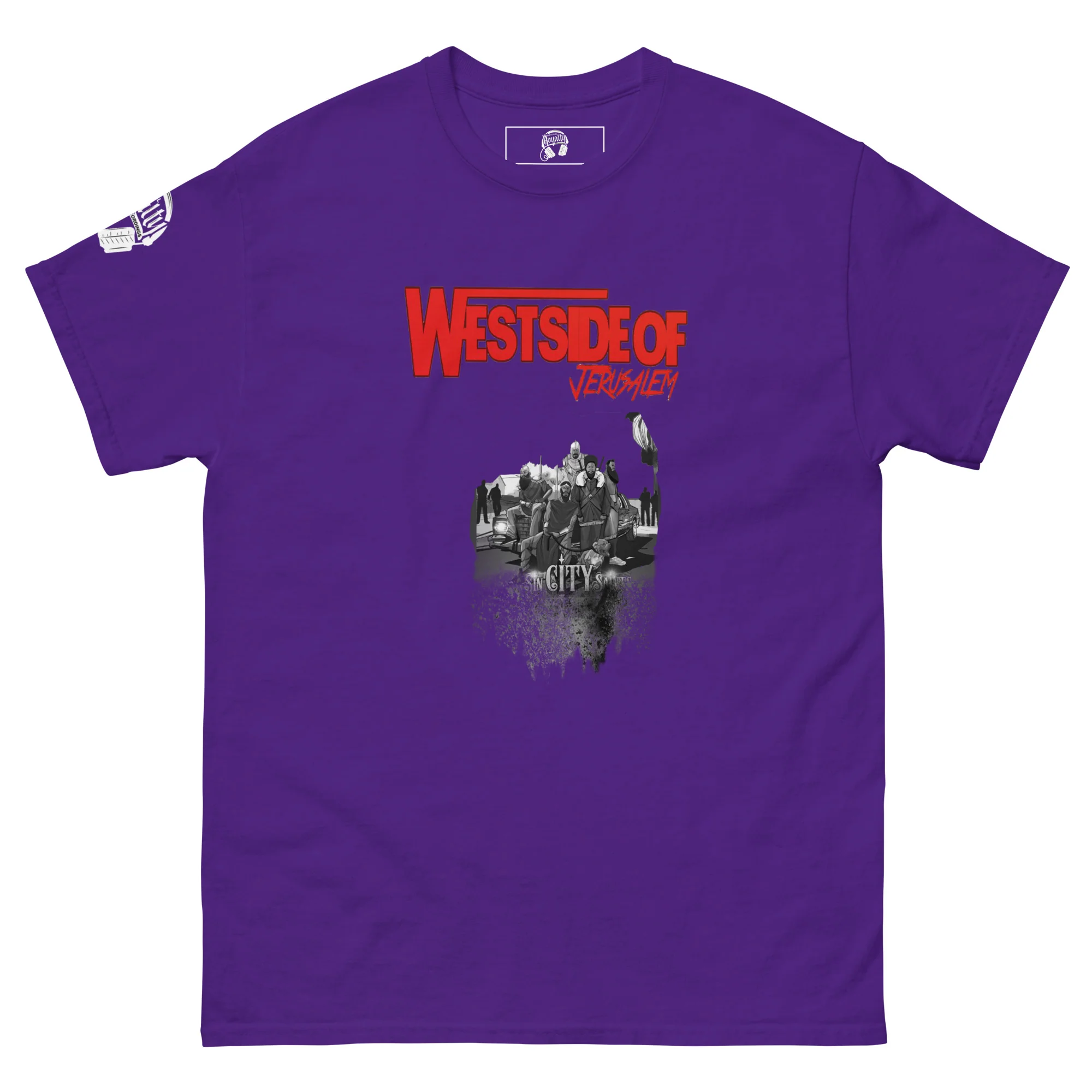 SIN CITY SAINTS - WEST OF JERUSALEM ALBUM - T-SHIRT (MULTI-COLOR) - Image 5