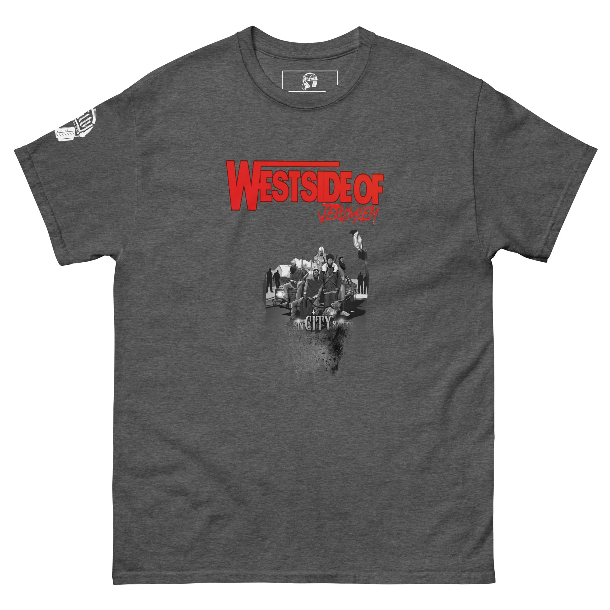 SIN CITY SAINTS - WEST OF JERUSALEM ALBUM - T-SHIRT (MULTI-COLOR) - Image 7