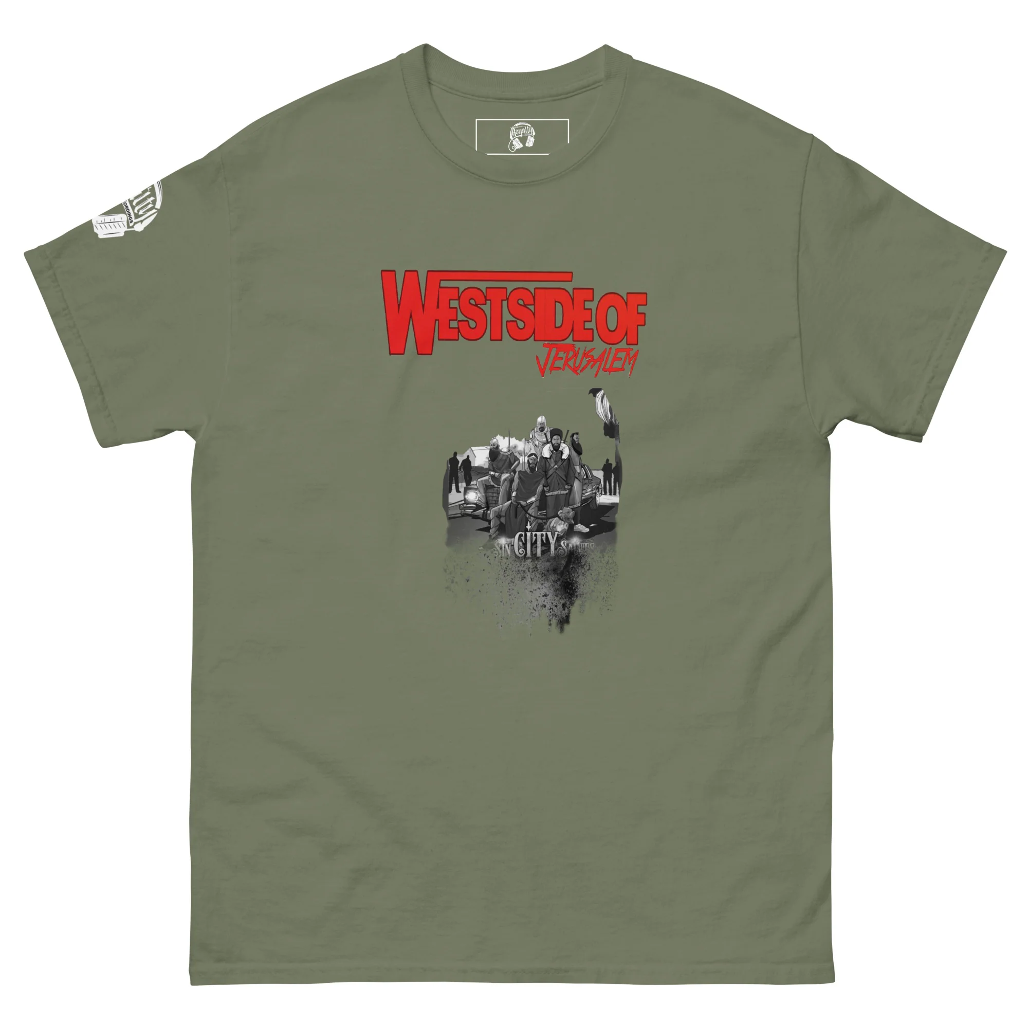 SIN CITY SAINTS - WEST OF JERUSALEM ALBUM - T-SHIRT (MULTI-COLOR) - Image 9