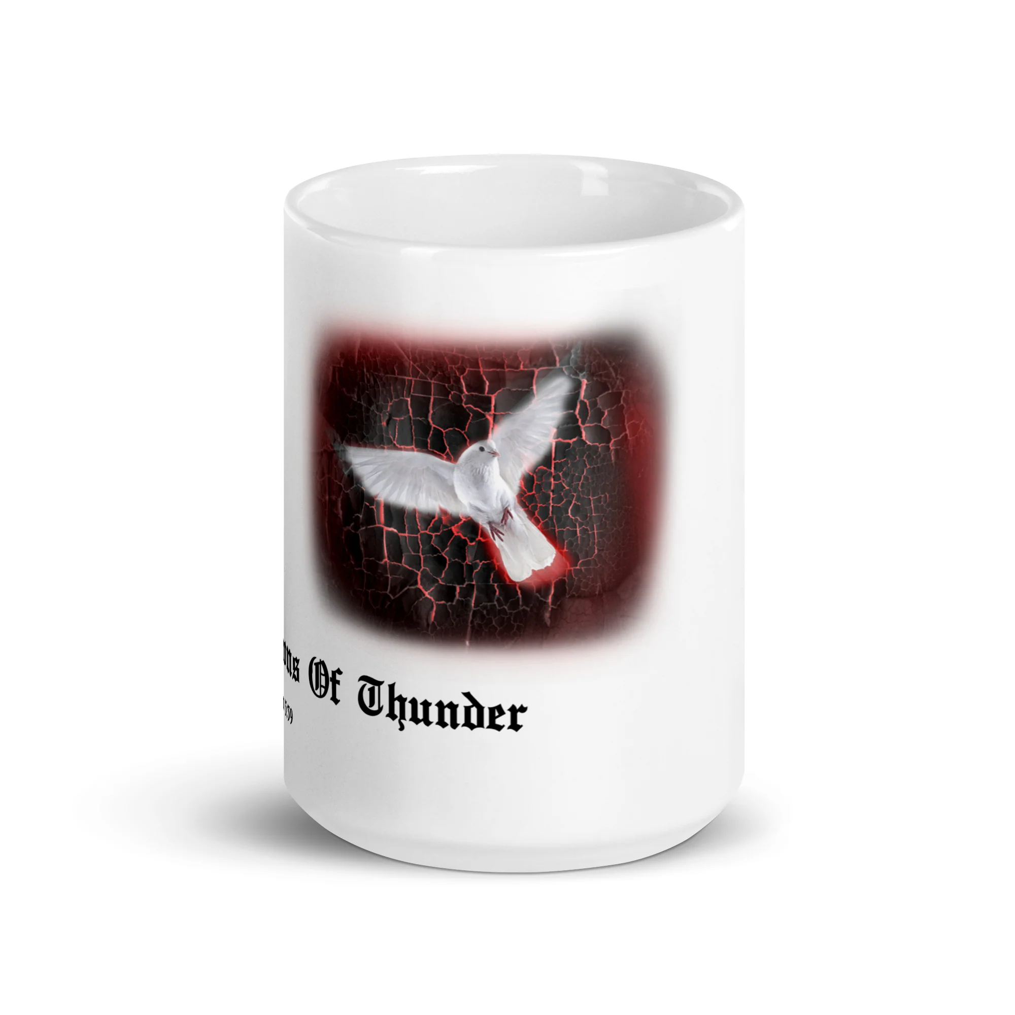 SONS OF THUNDER - JOHN 5:39 ALBUM - WHITE GLOSSY MUG - Image 6